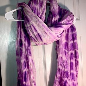 Purple wrap / scarf